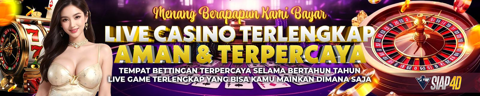siap4d situs live casino aman terpercaya